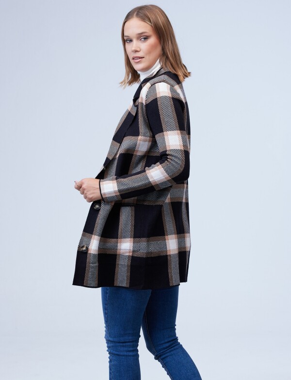 Cardigan Cuadrille MULTI/NEGRO