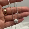 Conjunto pasante Corazón plata 925 Conjunto pasante Corazón plata 925