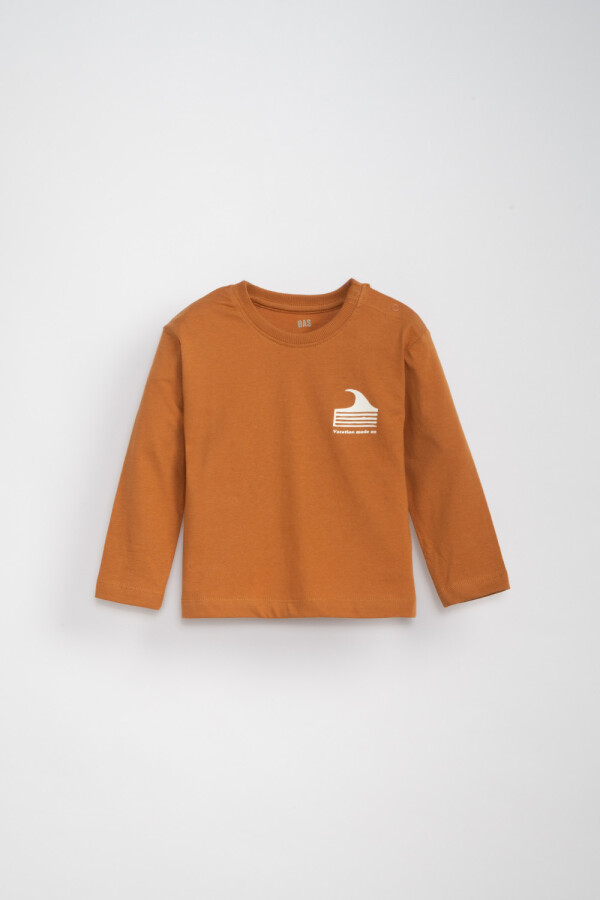 Remera estampa Surf Curdo