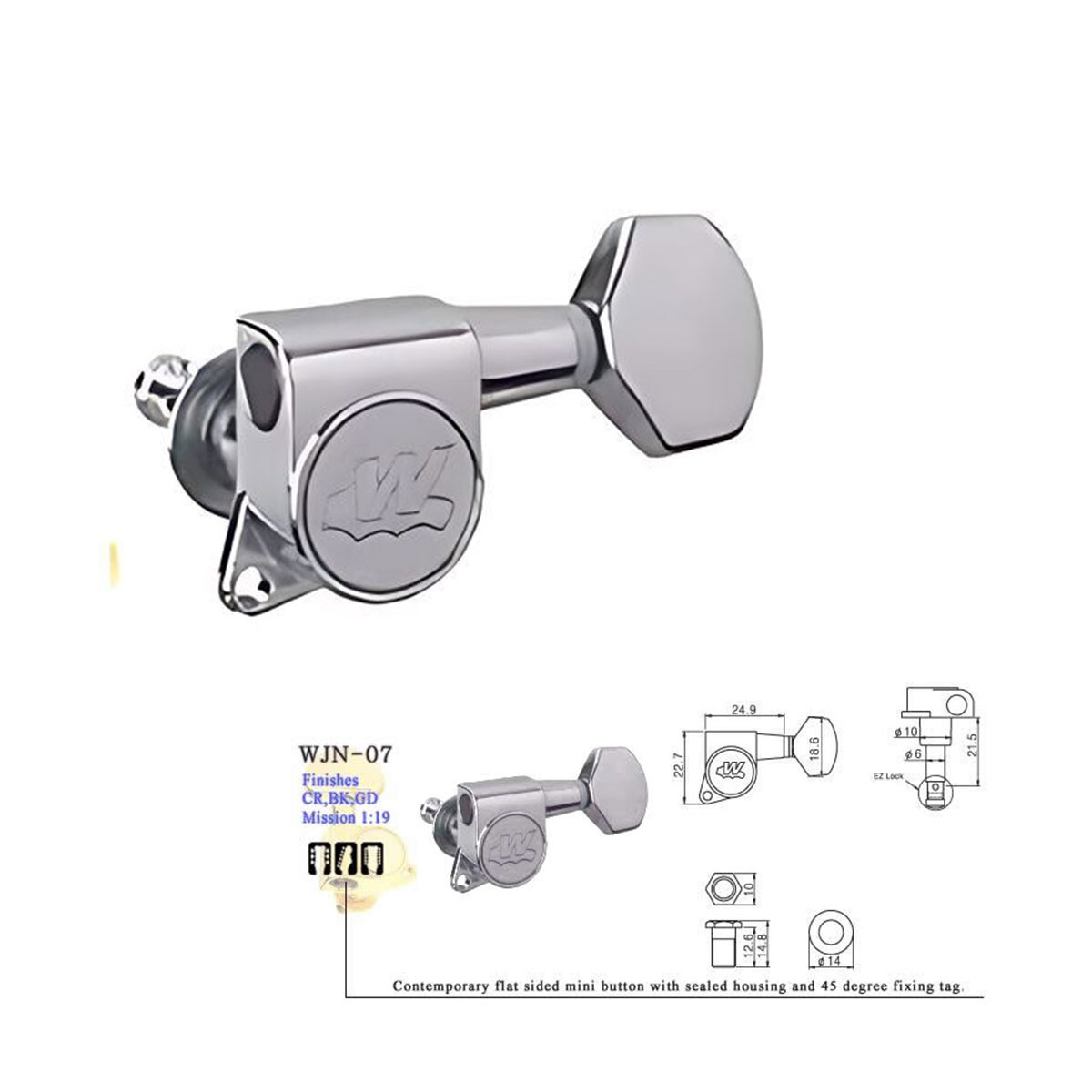 Clavijero WILKINSON WJN07 6 en línea 