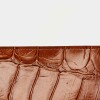 Bolso The Icon en cuero grabado big croco Cuoio