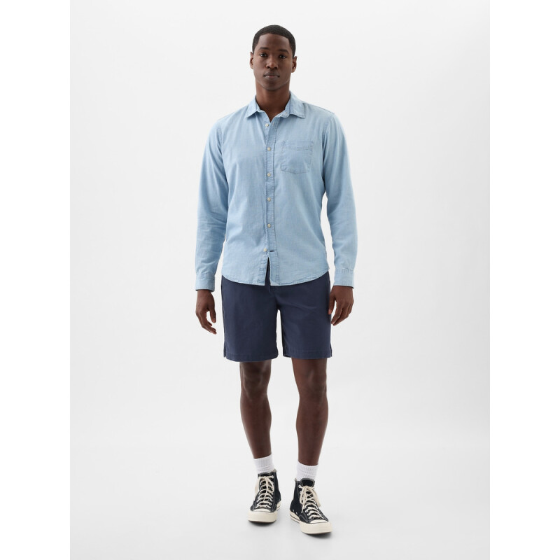 V-8IN ESSENTIAL EASY SHORT VINTAGE NAVY