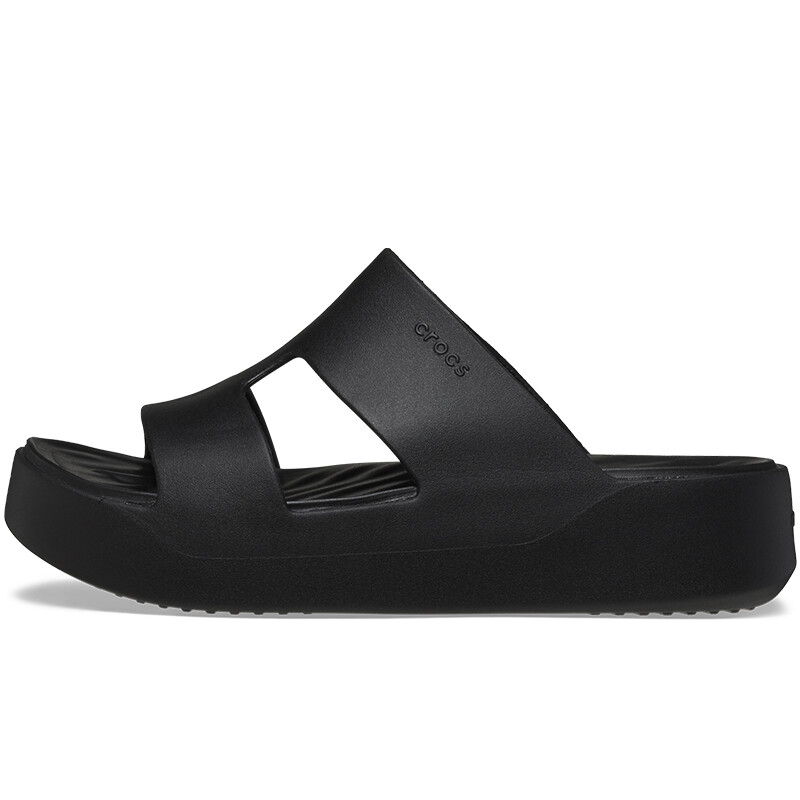 Sandalias Platform H-Strap Negro