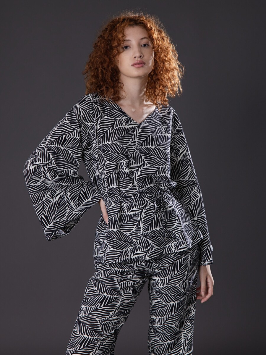 Blusa Estampada. 