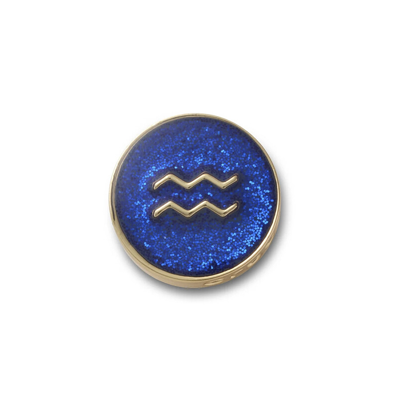 Jibbitz™ Charm Signo Acuario Multicolor
