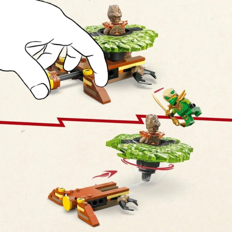 Lloyd vs. Spinner del Monstruo de Tierra 71850 Lloyd vs. Spinner del Monstruo de Tierra 71850
