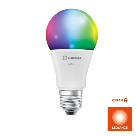 LAMPARA LED SMART LEDVANCE OSRAM RGB A60 9W<br /> WiFi Lámpara LED Smart WiFi LEDVANCE OSRAM A60 9W RGBW