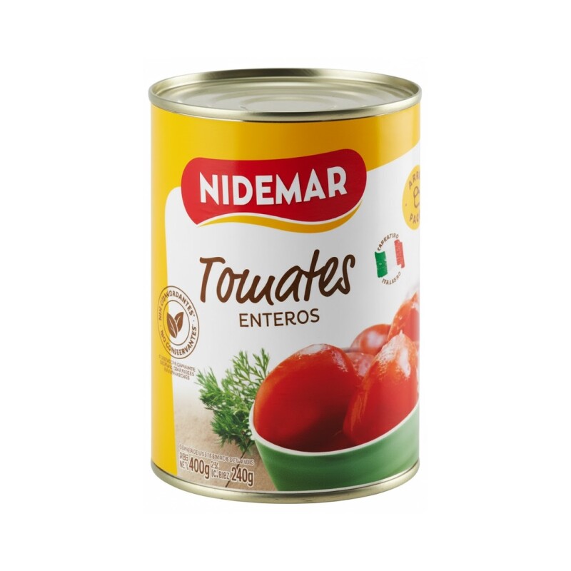 TOMATE PERITA NIDEMAR 400G Tomate Perita Nidemar 400g