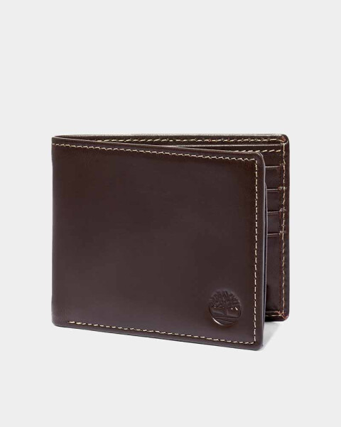 Billetera Smooth Passcase Hombre Brown
