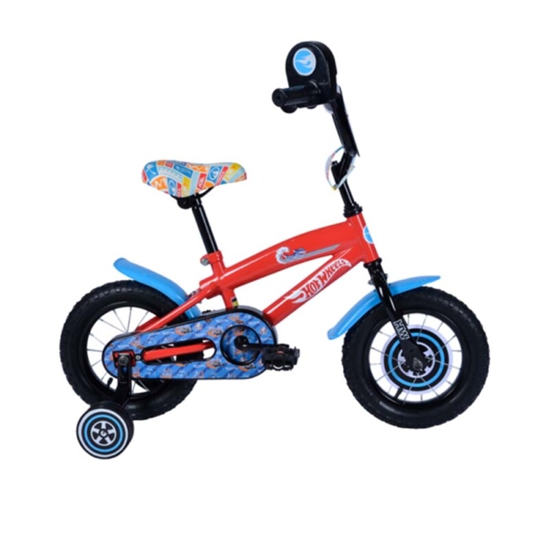 Bicicleta Hotwheels R.12 Niño Rojo/celeste