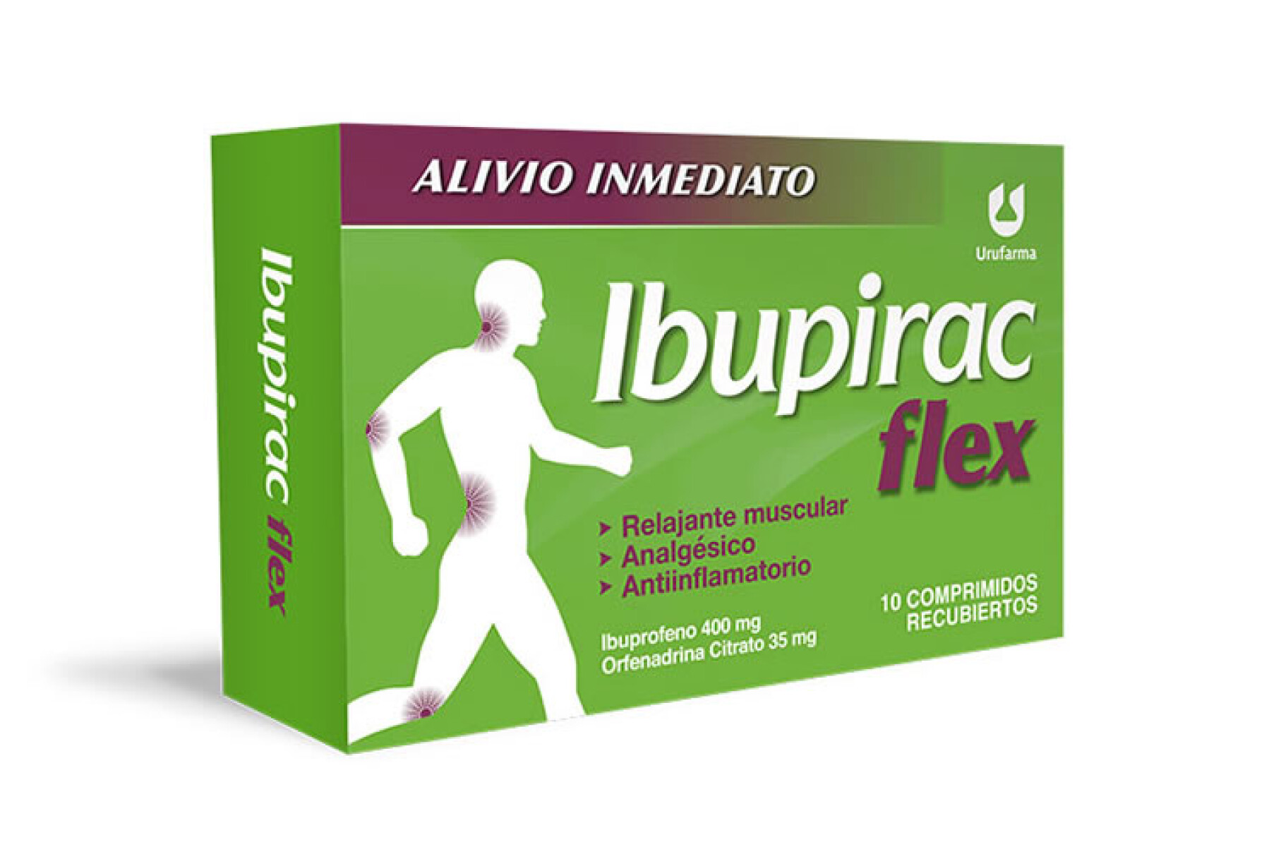 Ibupirac Flex x10 Comprimidos | Alivio del Dolor y Tensión Muscular