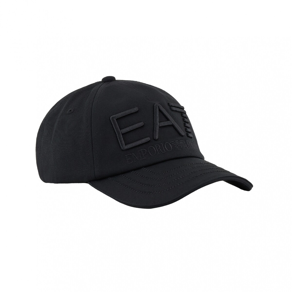 ARMANI LOGO SERIES COTTON BASEBALL - Black 