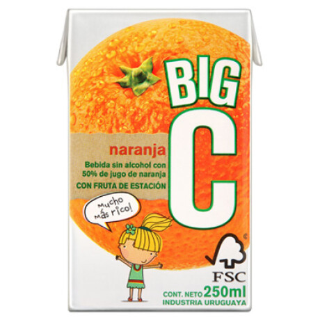 Jugo Big C 200ml Naranja Jugo Big C 200ml Naranja