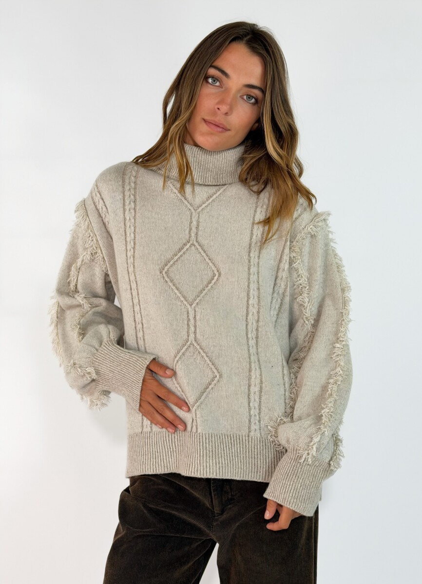 SWEATER LIRIO - CRUDO 
