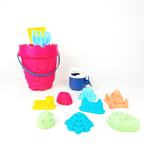 Set de juego de playa Fucsia