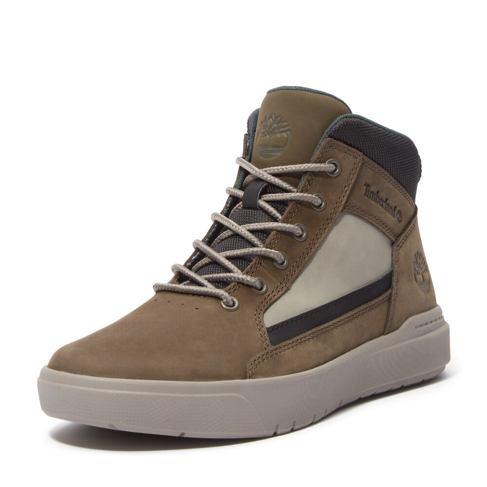Zapatillas Allston Mid Hombre Dark Brown Nubuck