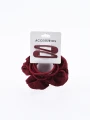 COLEROS Y SAPITOS PACK X 8 BORDEAUX