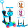 Monopatin Tripatín Buggy Infantil C/ Asiento Y Guía Azul