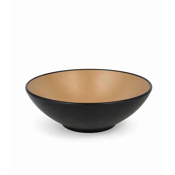 Bowl ensaladera melamina bicolor 18.5x6 cm Bowl ensaladera melamina bicolor 18.5x6 cm