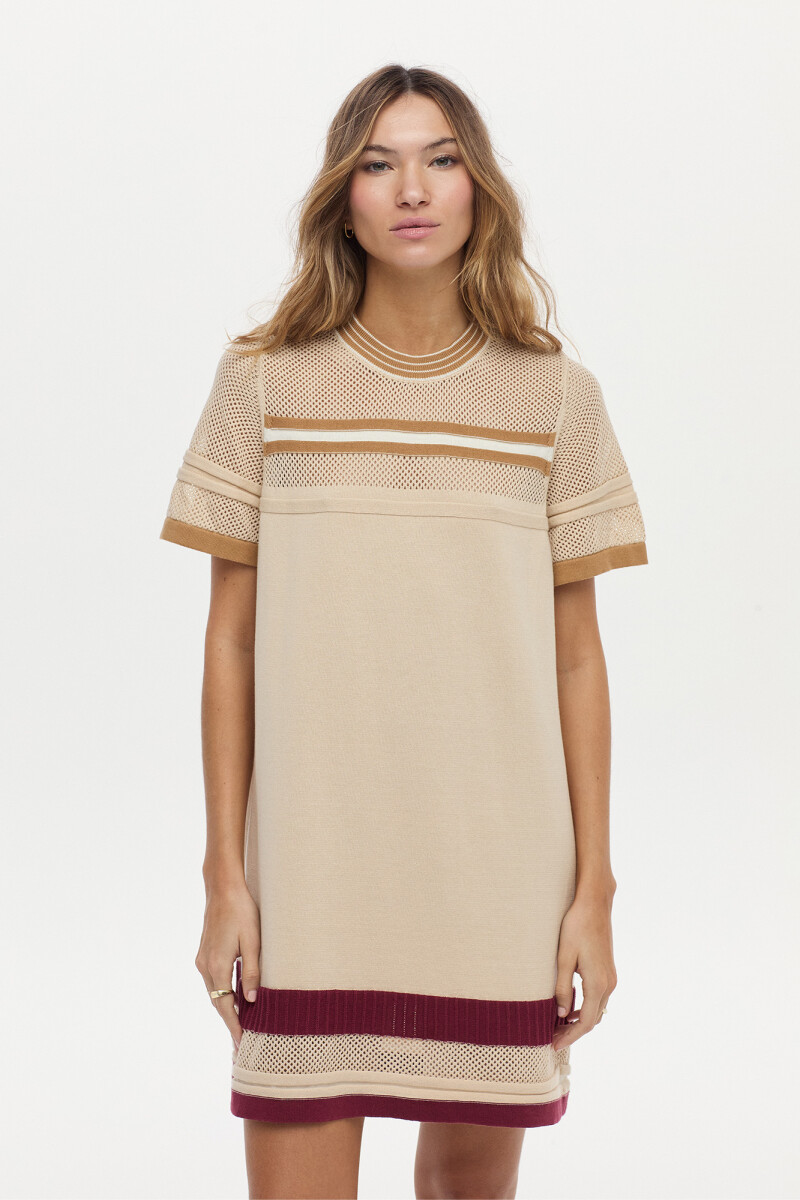Vestido Marena Crudo