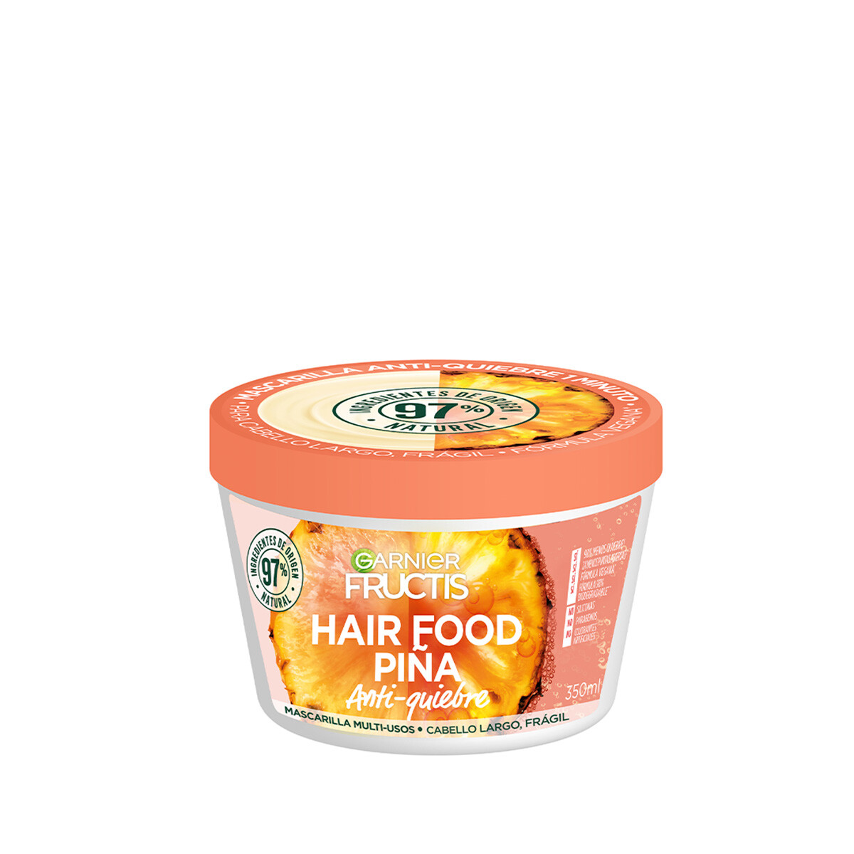 FRUCTIS MASCARILLA HAIR FOOD PIÑA 350 ML 