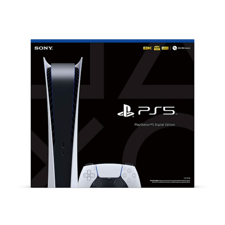 Sony Playstation 5 Ps5 825gb Digital Edition Color Blanco Y Negro Sony Playstation 5 Ps5 825gb Digital Edition Color Blanco Y Negro