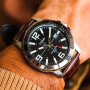 Reloj CASIO MTPVD01L-1BVDF en Cuero Marron Esfera 49mm 0