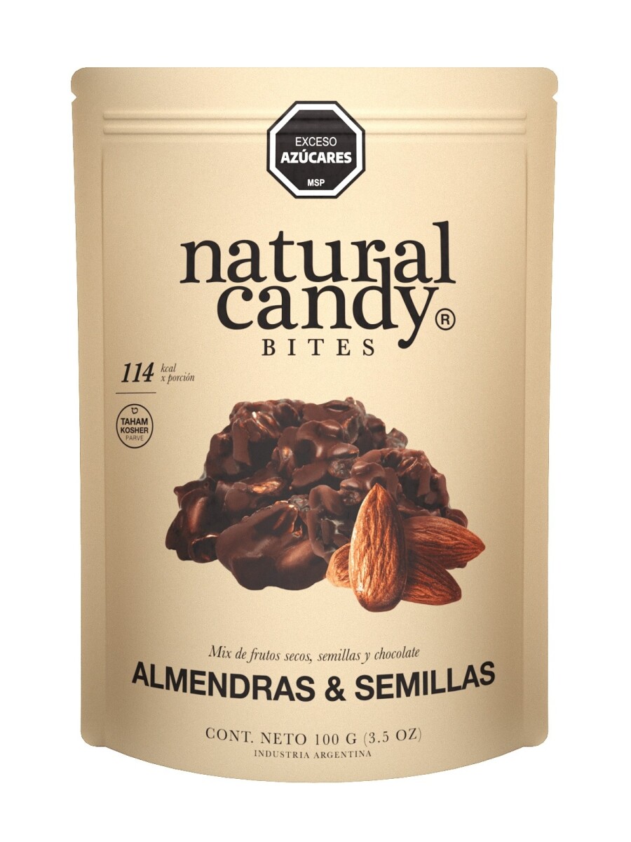 Bite Alm/sem Choco Negro 100gr 