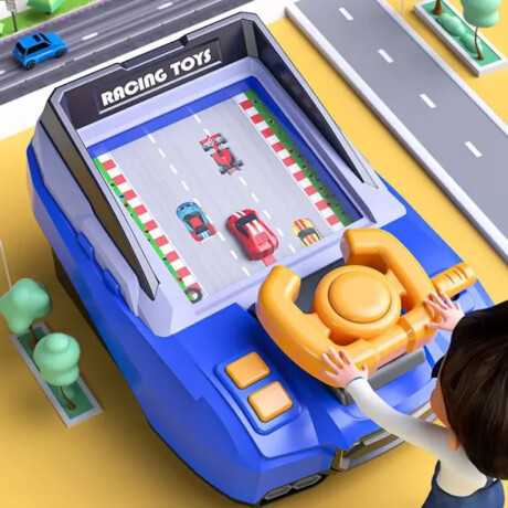 Juego de carrera de autos Azul