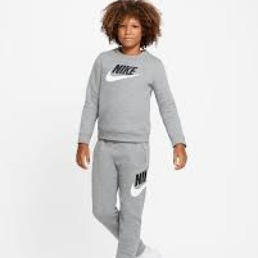 Pantalon Nike Moda Niño Club + Hbr Carbon Heather/Smoke Grey Color Único
