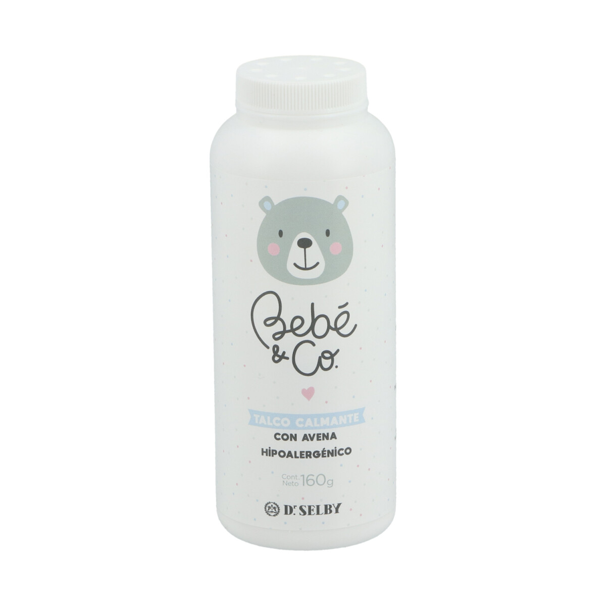 Talco Bebé & Co con Avena 160 g 
