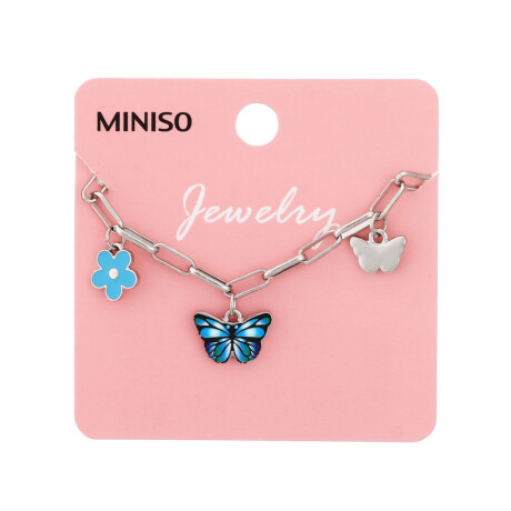 Pulsera mariposa azul