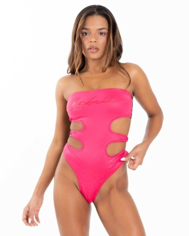 Body Futura Fucsia & Negro U