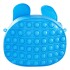Cartera Pop It Multicolor Niños Infantil Regalo Burbujas Color Variante Celeste