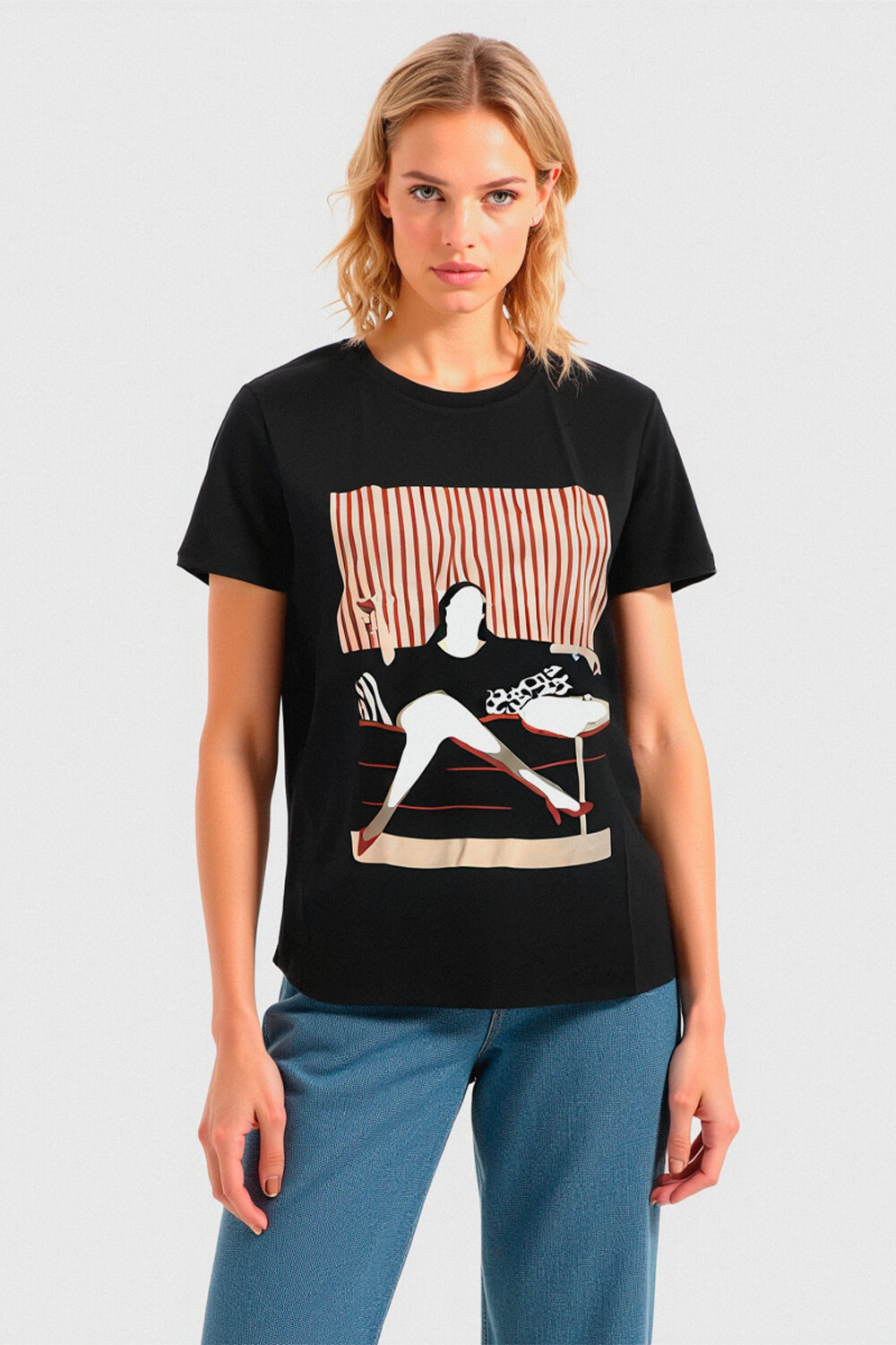 Remera Kalet Estampado 1