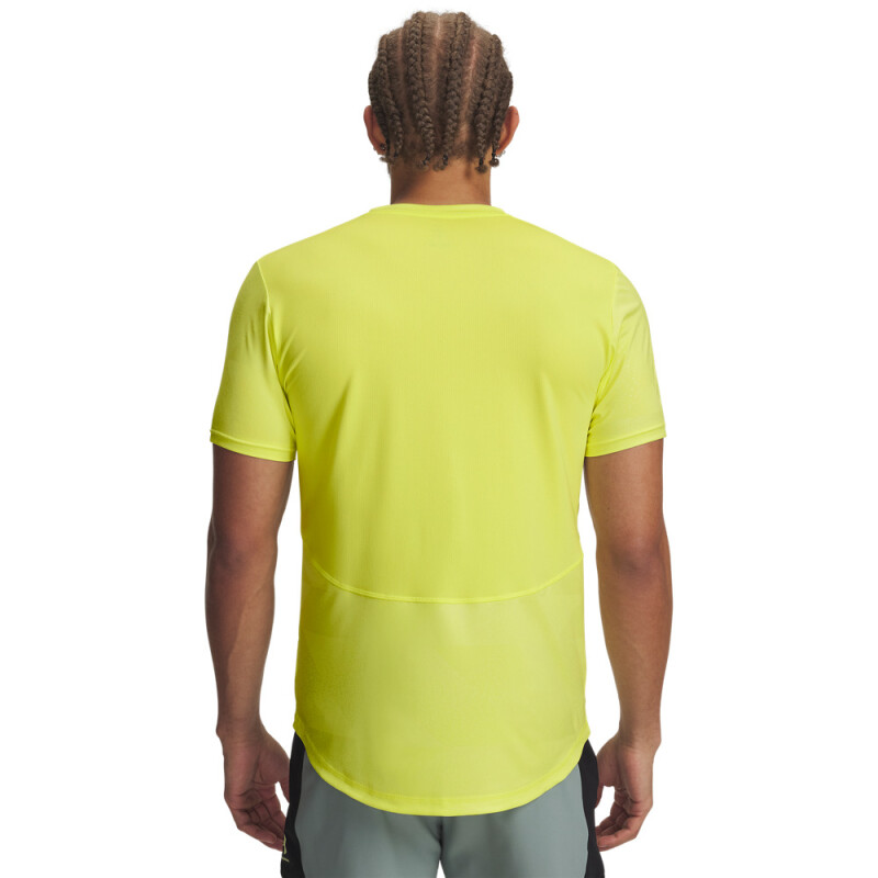 UA M's Ch. Pro Train SS PRNT-ORG YLW-727