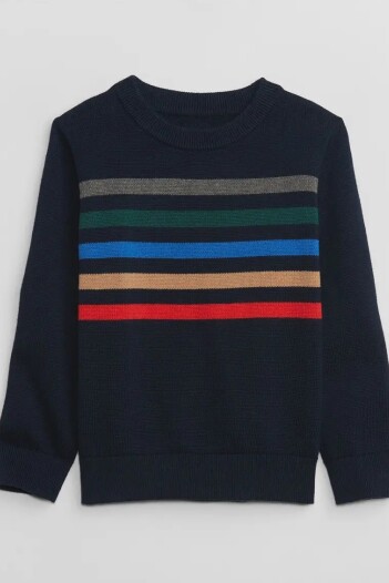 Sweater Logo Gap Toddler Niño Tapestry Navy