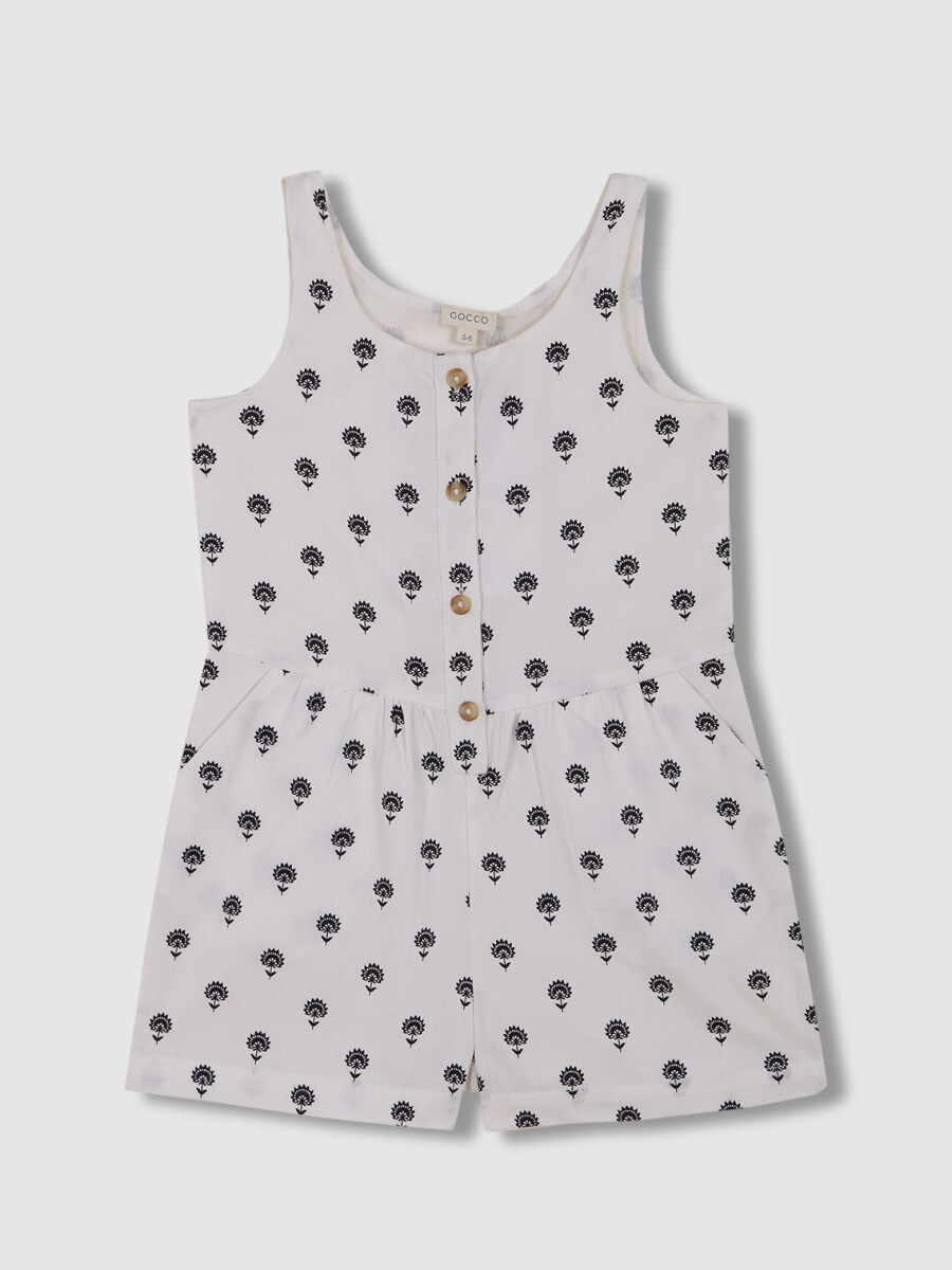 Peto Estampado Blanco
