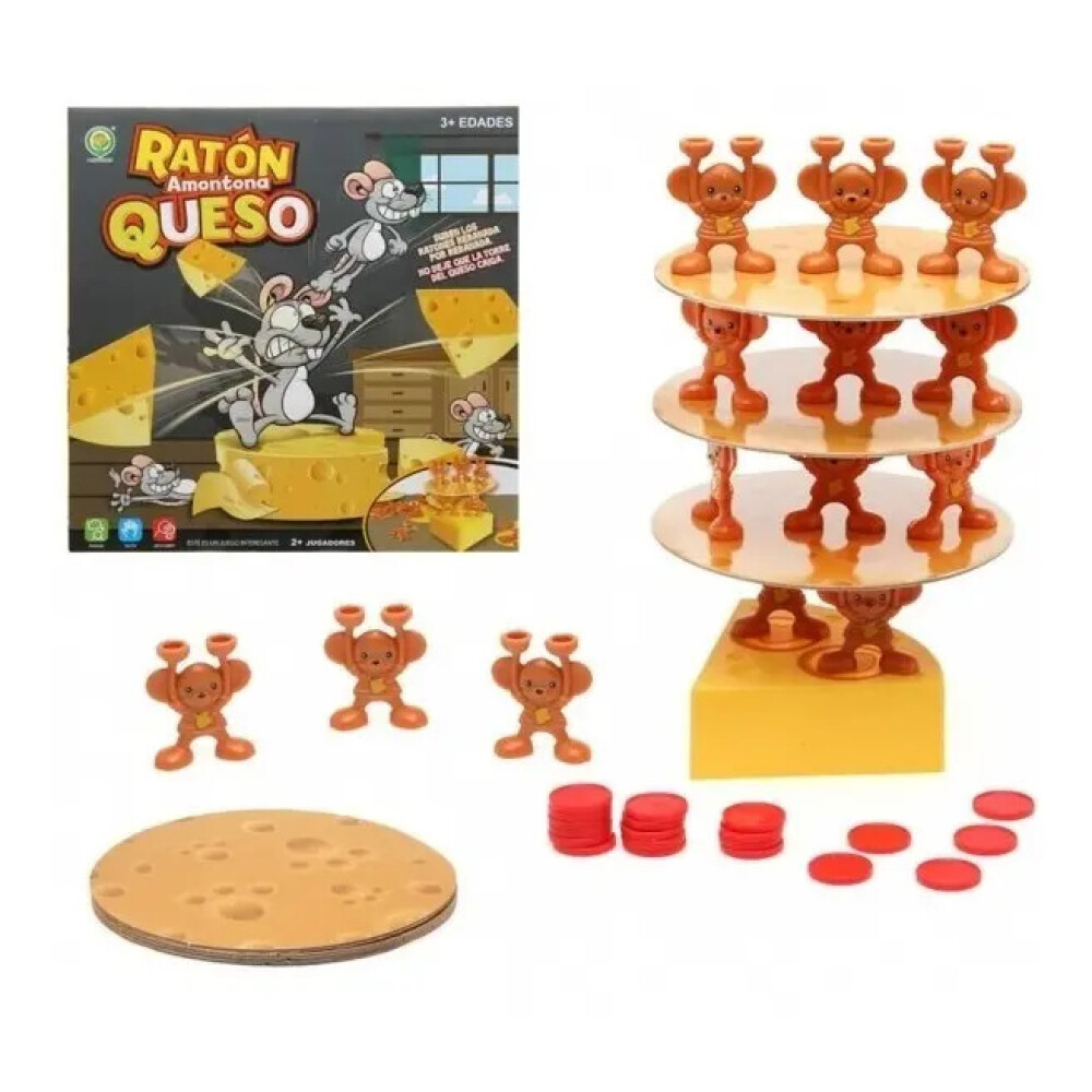 Juego de caja "ratones amontonan queso" Juego de caja "ratones amontonan queso"