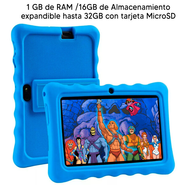 Tablet Intouch 7'' Kid's Story Q22 AZUL