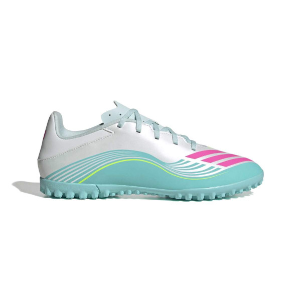Championes Futbol5 Adulto(TF) Adidas F50 MESSI CLUB TF de Hombre - JQ0947 Blanco-rosado