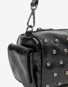City Cartera Formato City Con Tachas - Negro
