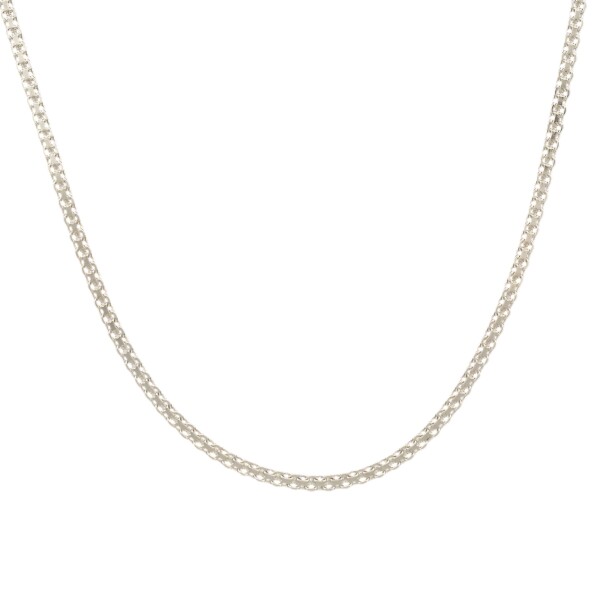 Cadena Bismark-Plata 925-Sin Piedra-CD3074 sinpiedra