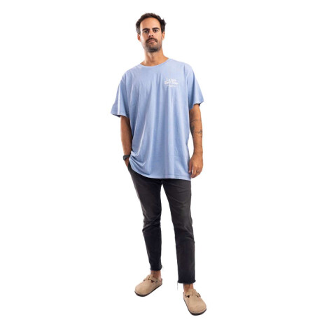 Remera La Isla Swell Bay blue mineral