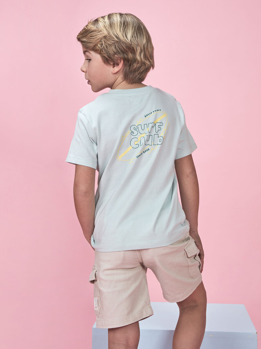 Camiseta Print Surf Club Verde
