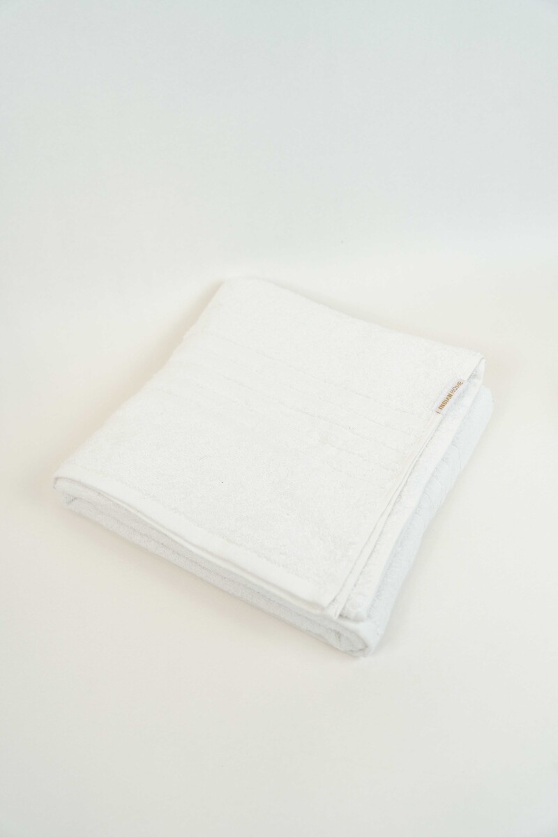 Toalla Super Baño Nessa, 380g. - Blanco 