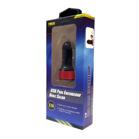 ACCESORIO INTERIOR - CARGADOR CELULAR USB 5V 2.1A 2 SALIDA 12-24V C/LUZ - ACCESORIO INTERIOR - CARGADOR CELULAR USB 5V 2.1A 2 SALIDA 12-24V C/LUZ -