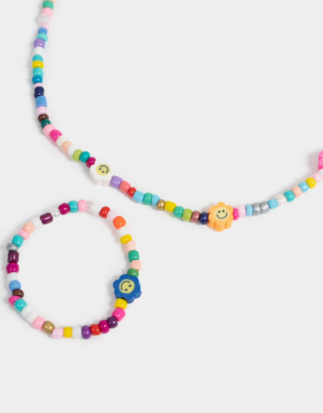 Bijouterie Infantil Sets Flores Bijouterie Infantil Sets Flores - Combinacion Multicolor