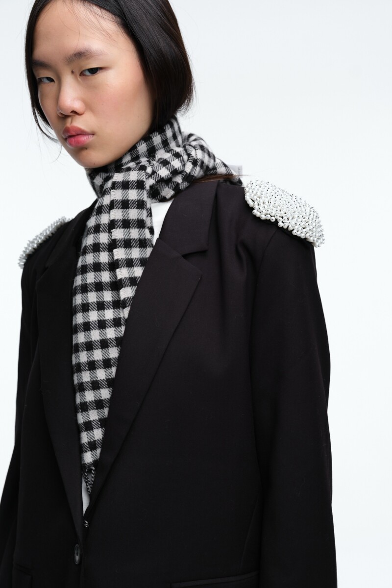 CHAQUETA BLAZER Negro