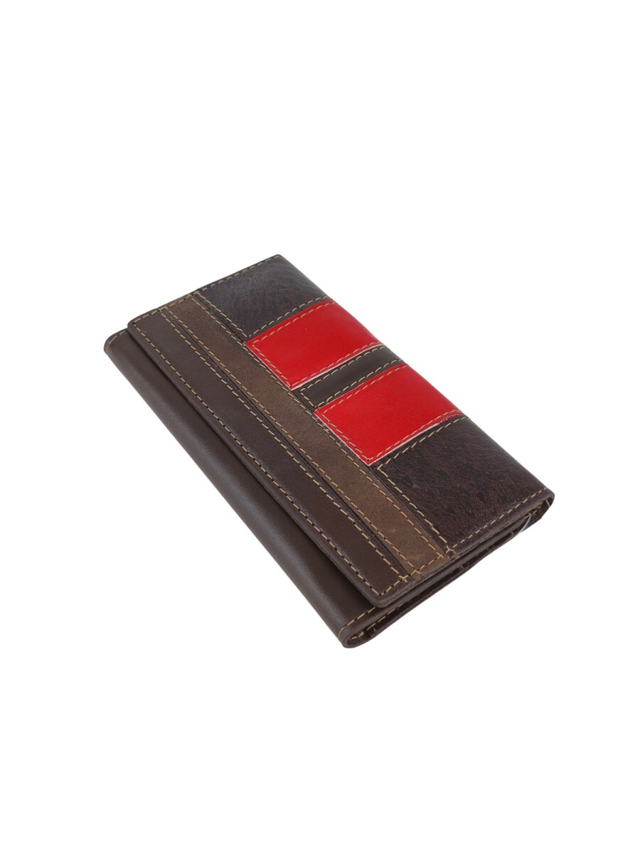 Billetera de dama 100% cuero - opción 2 